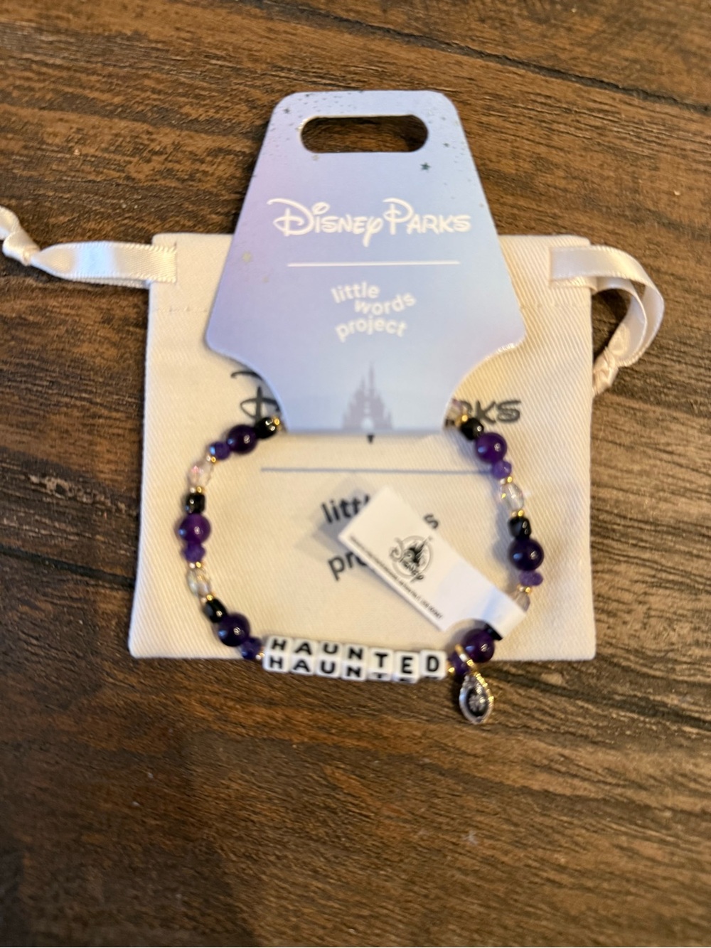 Disney Parks Little words project bracelet
